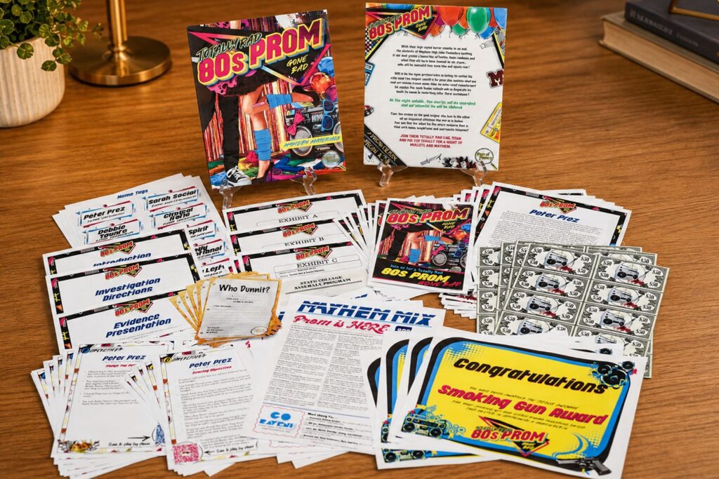 Night of Mystery | Karaoke Party Ideas Prepare the Mystery Materials