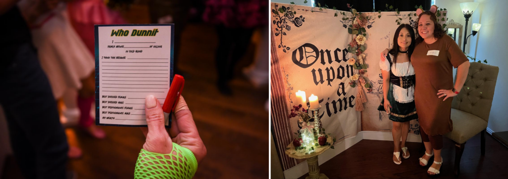 Night of Mystery | Book Club Party Ideas For Your Next Whodunit Pick Add Book Club Activities to Keep Everyone Involved