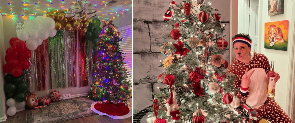 Night of Mystery | Christmas Themed Murder Mystery Party Ideas Add Festive Decorations
