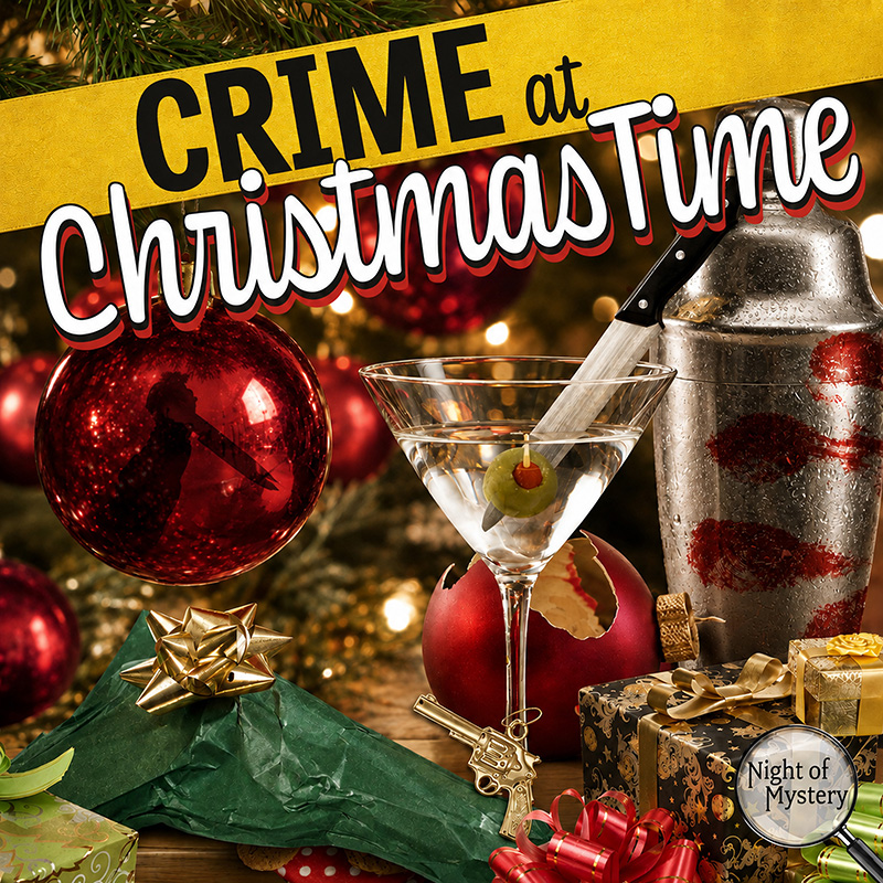 Night of Mystery | Crime at Christmastime Murder Mystery Party Game Crime at Christmastime Murder Mystery Party Game