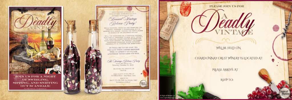 Night of Mystery | Wine Tasting Party Ideas Choose a Wine Tasting Theme