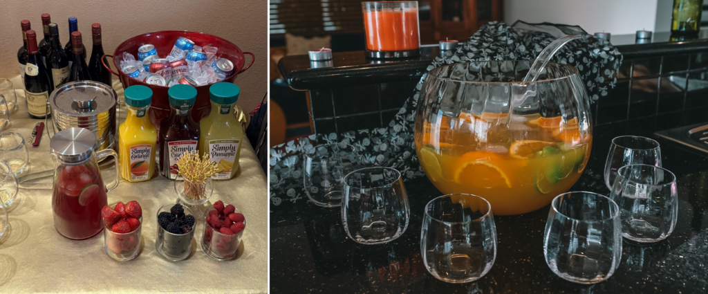 Night of Mystery | Mimosa Party Ideas Create a Mimosa Bar