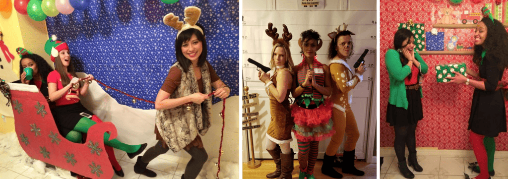 Night of Mystery | Christmas Themed Murder Mystery Party Ideas Include Interactive Activities