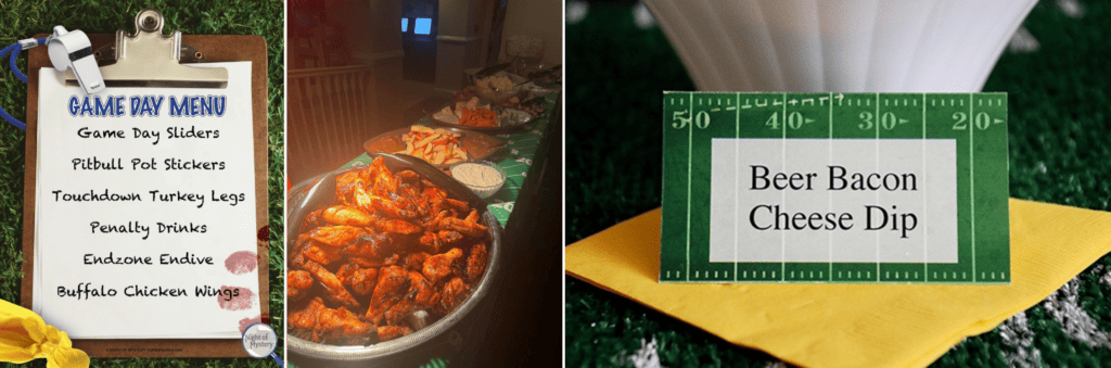 Night of Mystery | Tailgate Party Ideas Keep Food Easy to Serve
