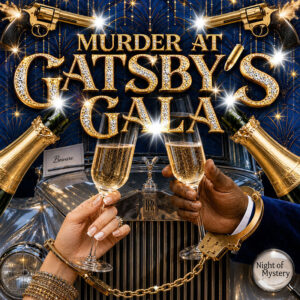 Night of Mystery | Murder At Gatsby’s Gala Murder Mystery Party Game