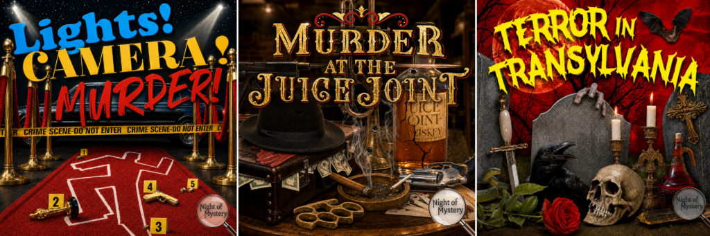 Night of Mystery | Book Club Party Ideas For Your Next Whodunit Pick Murder Mystery Party Ideas