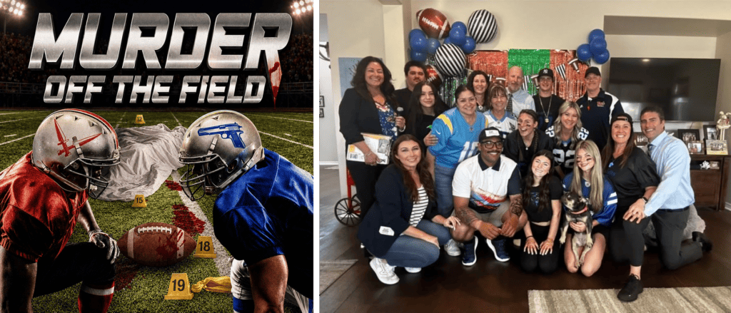 Night of Mystery | Tailgate Party Ideas Murder Off The Field