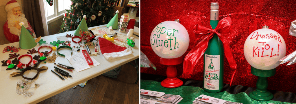 Night of Mystery | Christmas Themed Murder Mystery Party Ideas Offer Optional Props and Awards