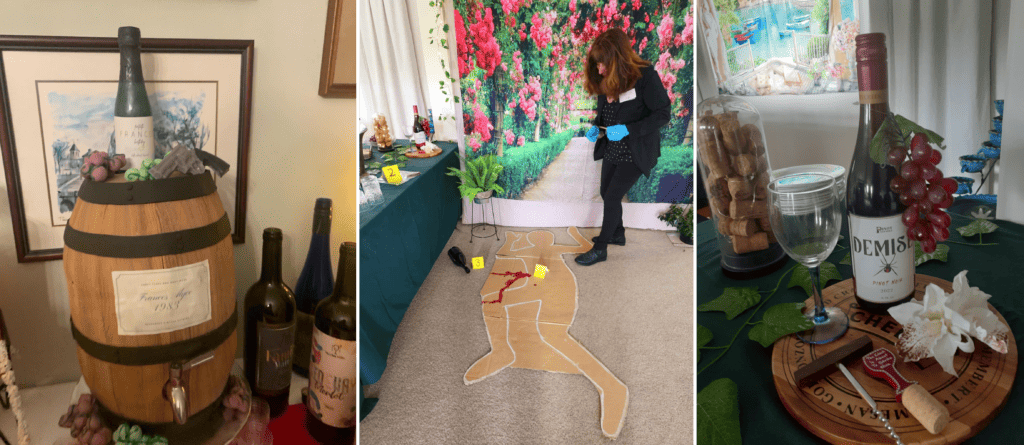 Night of Mystery | Wine Tasting Party Ideas Ready to pour a little intrigue into your next tasting