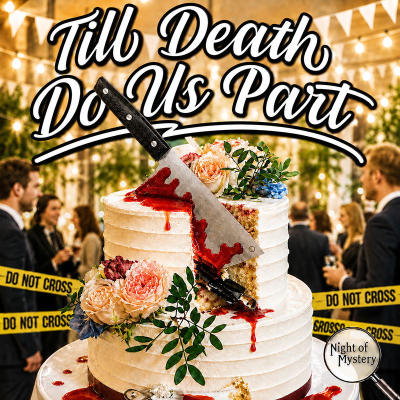 Night of Mystery | Till Death Do Us Part Murder Mystery Party Game Till Death Do Us Part Murder Mystery Party Game