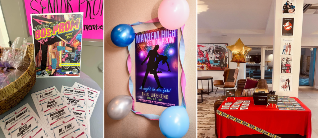 Night of Mystery | Surprise Party Ideas Use the Theme Throughout the Party