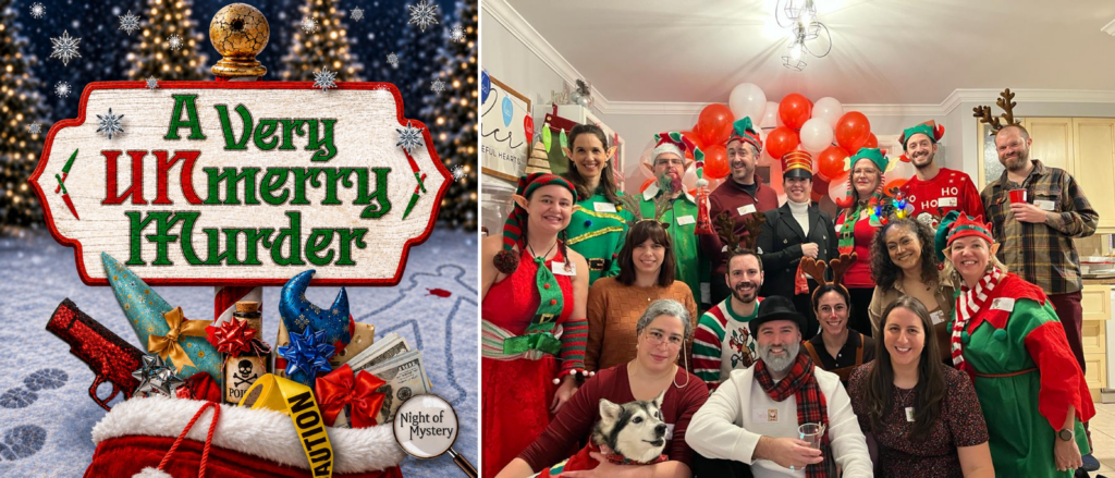 Night of Mystery | Adult Christmas Party Ideas That Turn Your Holiday Gathering Into A Whodunit A Very Unmerry Murder