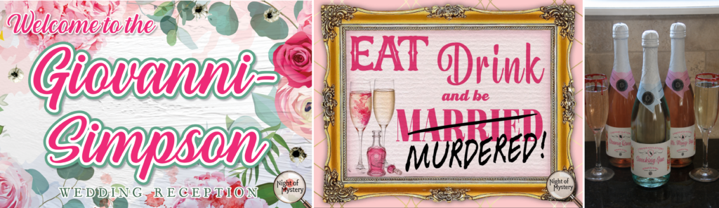 Night of Mystery | Bridal Shower Ideas That Trade Bingo For A Murder Mystery Night Coordinate the Decor
