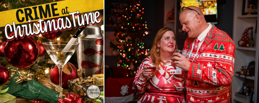 Night of Mystery | Adult Christmas Party Ideas That Turn Your Holiday Gathering Into A Whodunit Crime at Christmastime
