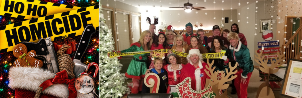 Night of Mystery | Adult Christmas Party Ideas That Turn Your Holiday Gathering Into A Whodunit Ho Ho Homicide