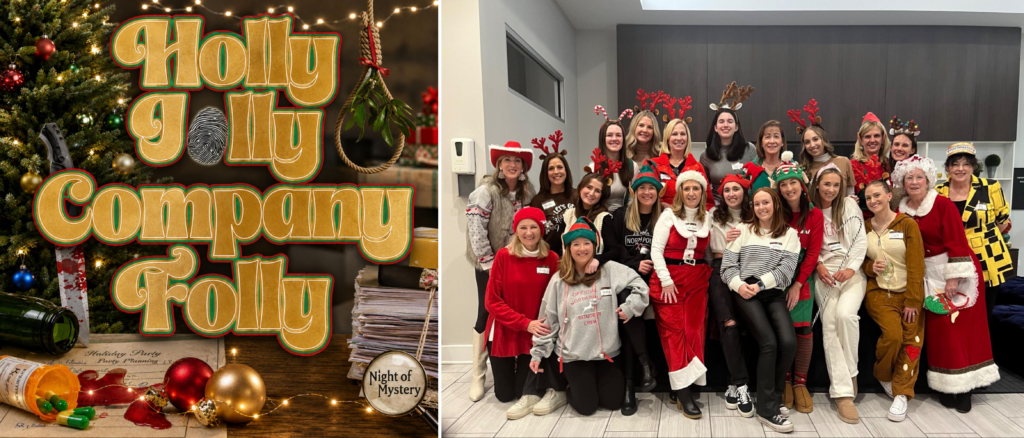 Night of Mystery | Adult Christmas Party Ideas That Turn Your Holiday Gathering Into A Whodunit Holly Jolly Company Folly