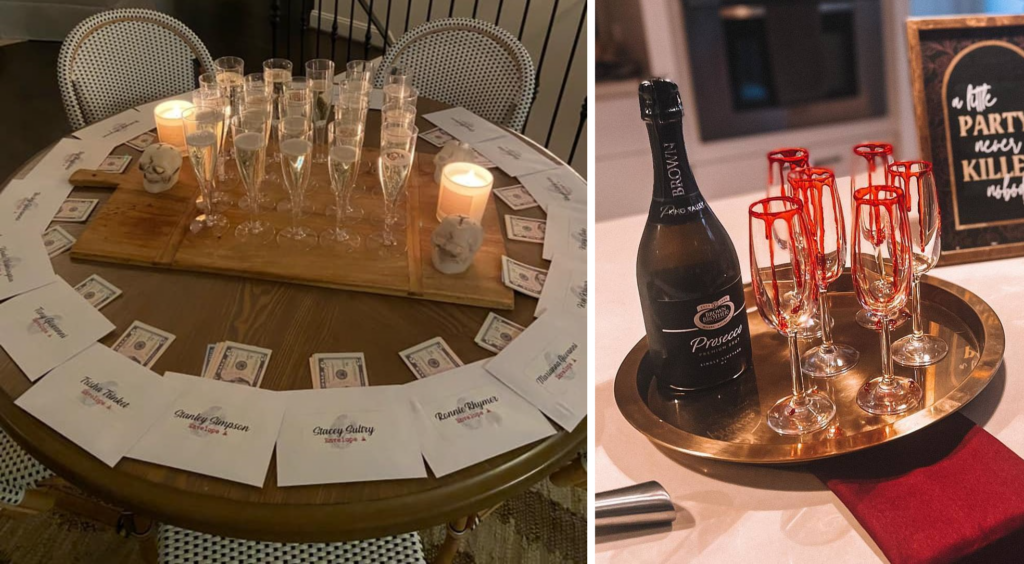Night of Mystery | Bridal Shower Ideas That Trade Bingo For A Murder Mystery Night Unique Bridal Shower Ideas for Setting the Scene